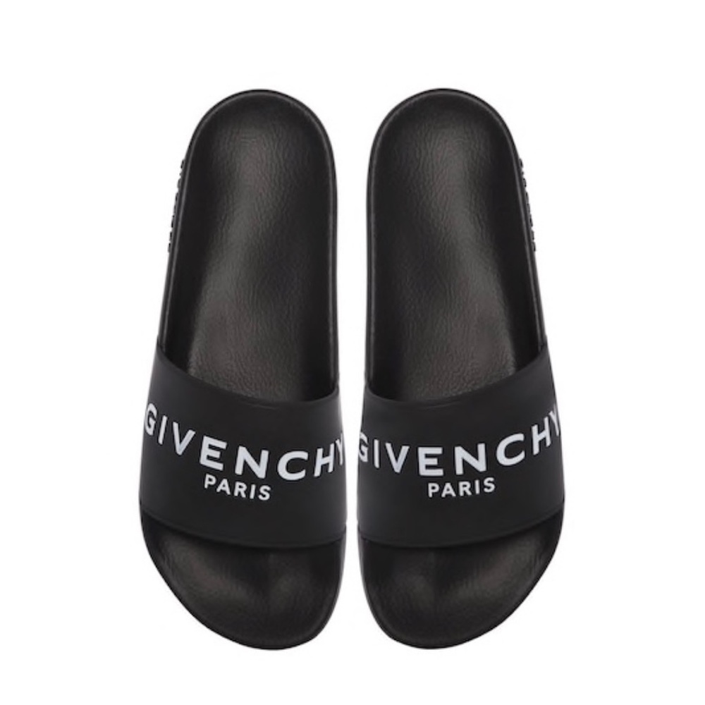 Givenchy Logo Pool Slides, Euro 39